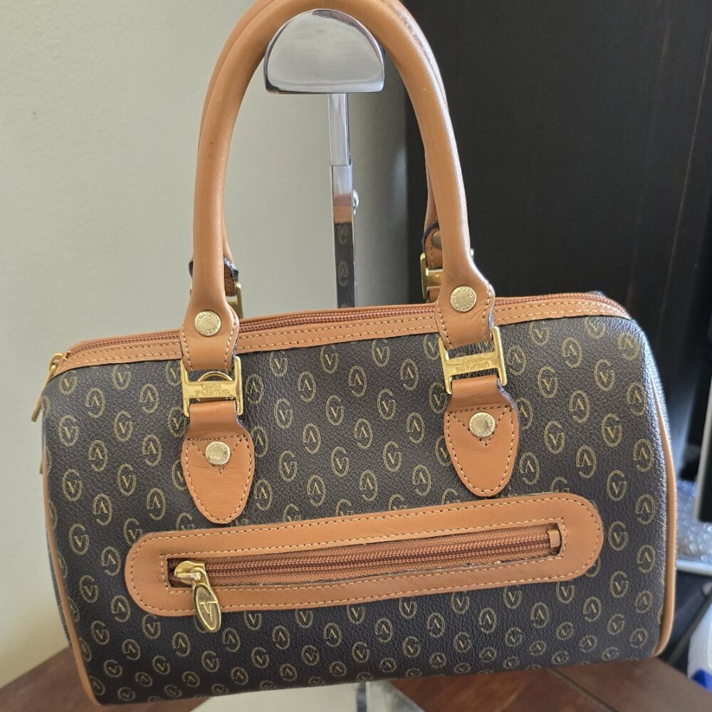 NWOT Gianni Valentino ~ Small Boston Handbag/Satchel ~ Made in Italy - Picture 2 of 9
